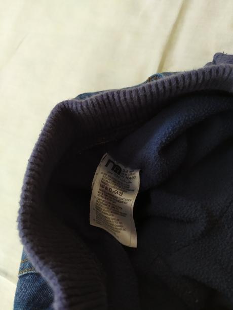 Zateplene, podsite nohavice, mothercare,104