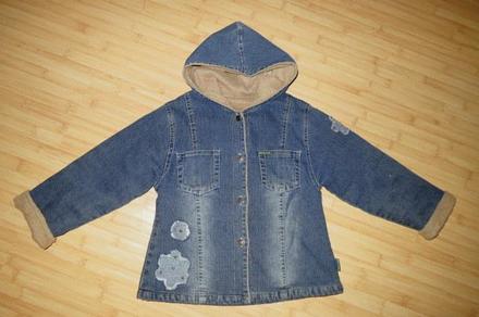 Riflové kabátik / bunda, 116