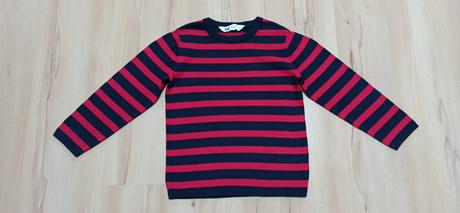 Tenší svetrík cez hlavu, h&m,110