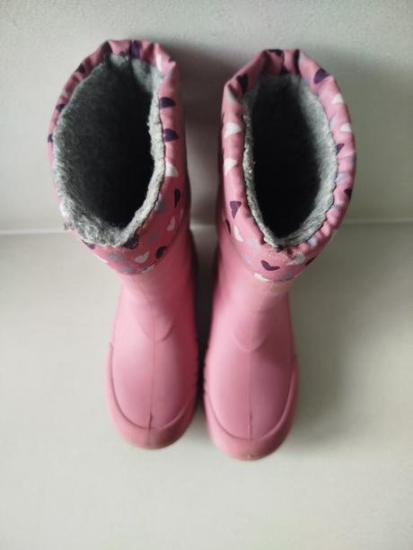 Dievčenské zateplené gumáky, 26