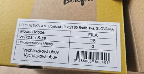Topánky protetika, protetika,28