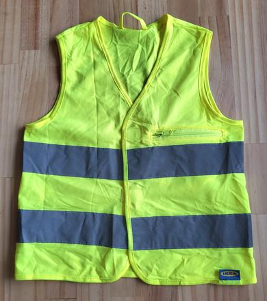 Reflexná vesta na 4-5 rokov, ikea