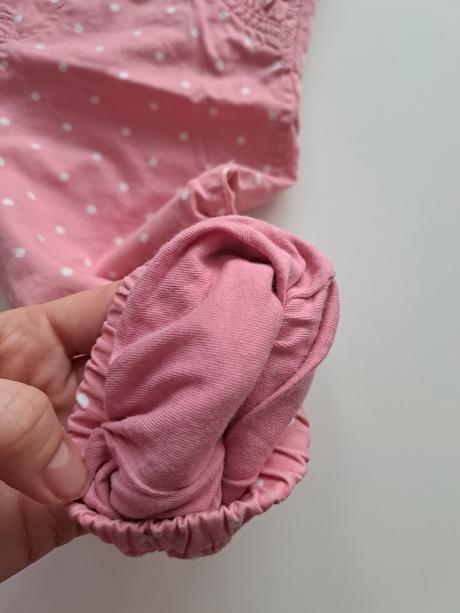 Nohavice zateplene na traky, h&m,92