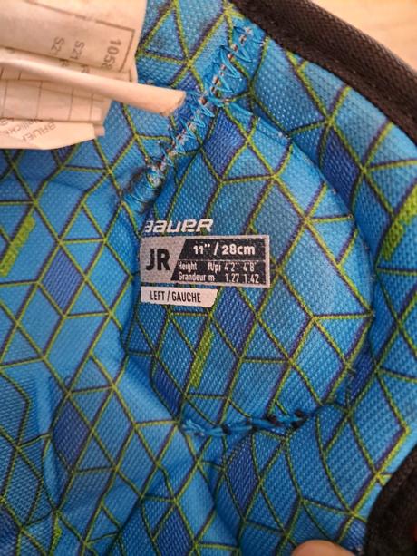 Bauer hokejové chrániče holení jr 11, bauer,m
