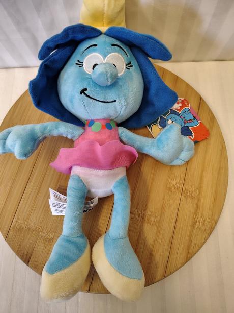 Zberateľský plyšák šmoulinka búrka, smurfs, 34 cm, 