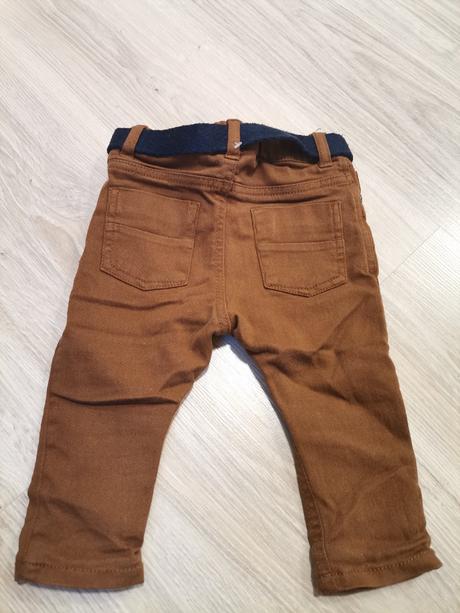 Chlapčenske hnedé nohavice, h&m,74
