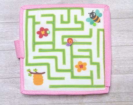 Quiet book pre dievčatko ihneď k odberu, 