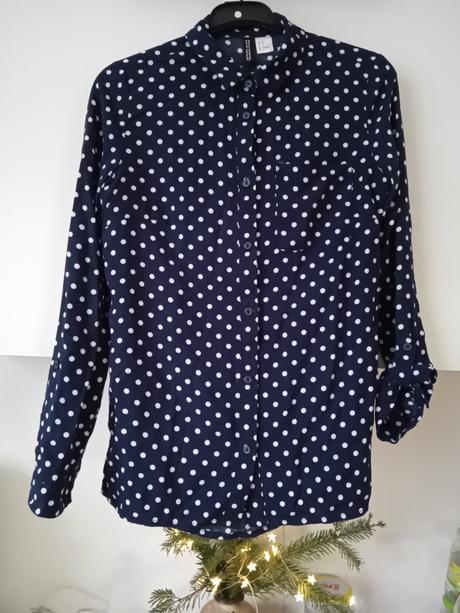 Blúzka, viskóza, v.32, h&m,xs