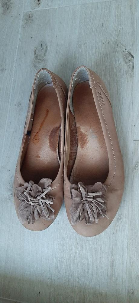 Kožené balerinky, bama,37