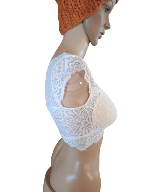 Dámska čipkovaná podprsenka, m