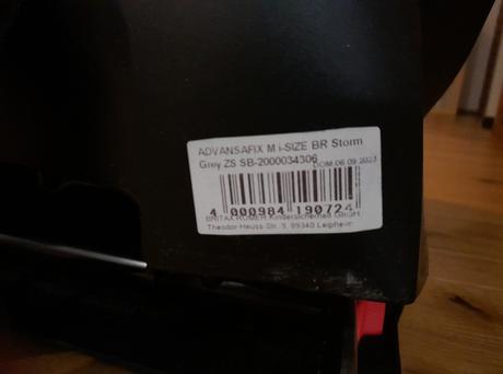 Autosedačka britax advansafix 76-150 cm, britax