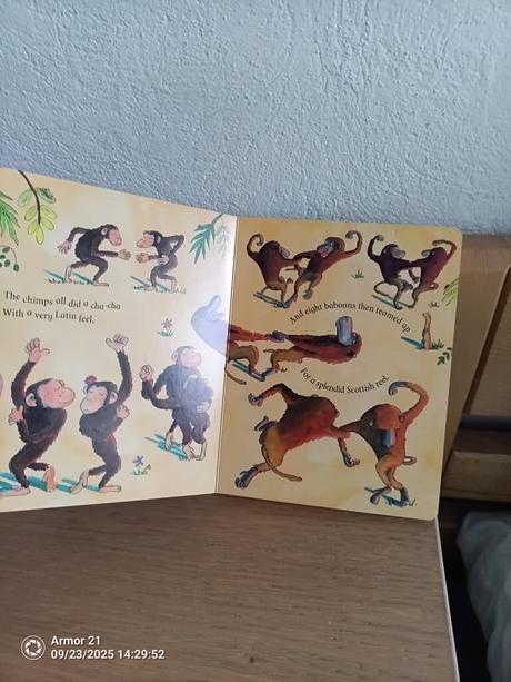 Giraffes can't dance,