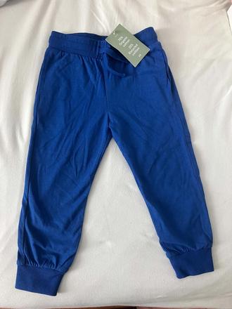 Tepláky tenké h&m 104 modré, h&m,104