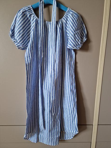 Donee the label, ľanové šaty "krojovky", xs