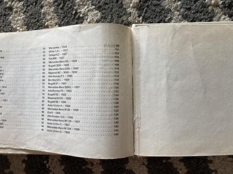 Pretekové automobily-prvé vyd.1989, 