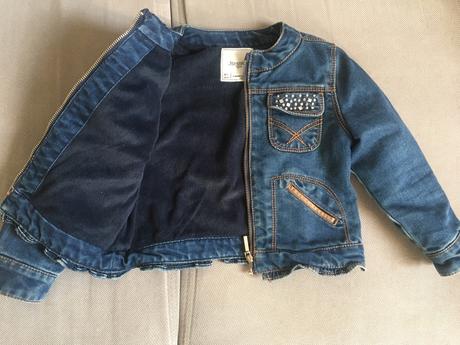 Zateplená riflova bunda, mayoral,98