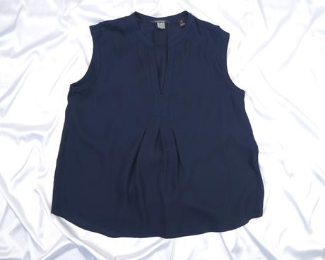 Luxusný tmavomodrý top scotch & soda, 42