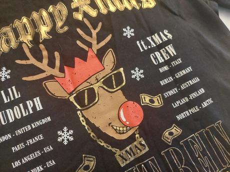 Vianočné tričko happy xmas veľ.116-122, 116