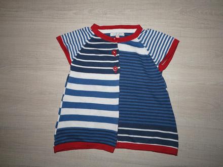 Vestička modro-červeno-biela, marks & spencer,98