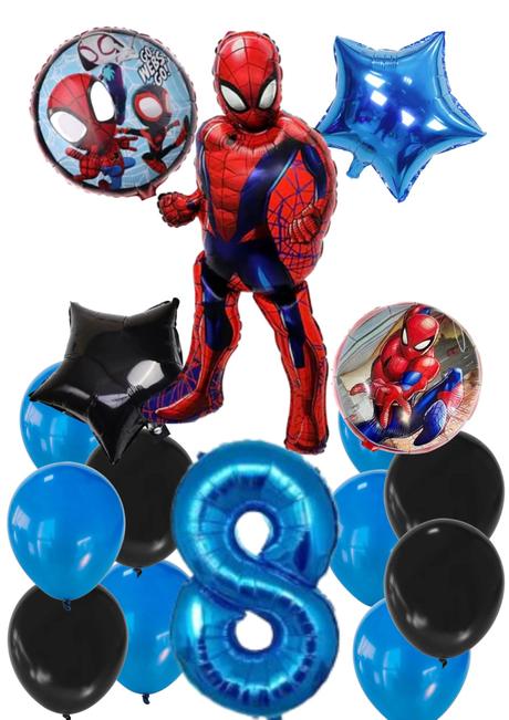 Balóny spiderman 117cm- až 15/16/17 kusov,
