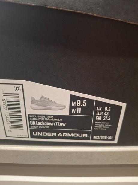 Under armour lockdown 7 low botasky - veľ. 43, under armour,43