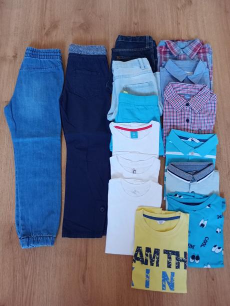 Balík chlapčenského oblečenia 122, 122–134