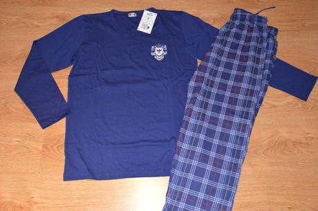 Pánske bavlnené pyžamo, l