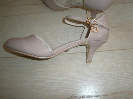 Topánky béžovo ružové la maria, john garfield,40