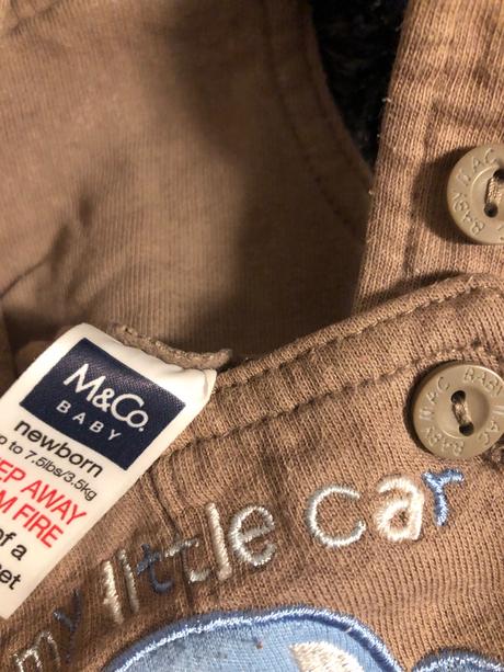 Tepláky na traky 0m., m&co,56