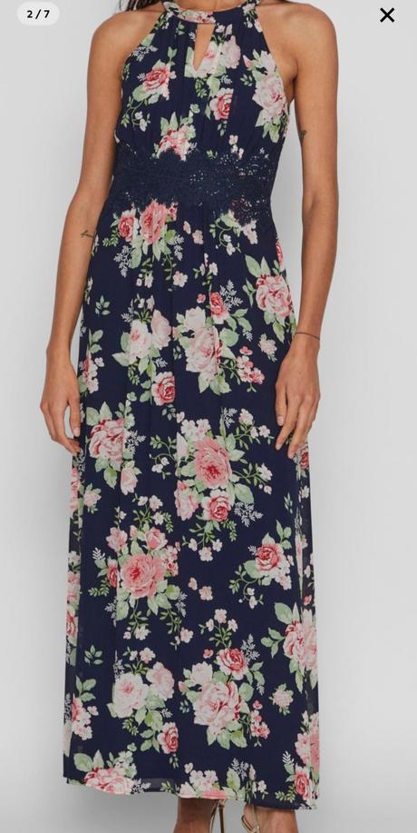 Dlhé kvetinové šaty vila 44, 44