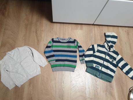 3x mikiny, h&m,104