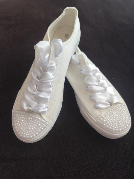 Svadobné tenisky, veľkosť 42, 42