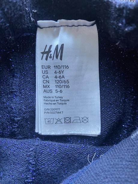 Trblietavé pančuchy, h&m,110