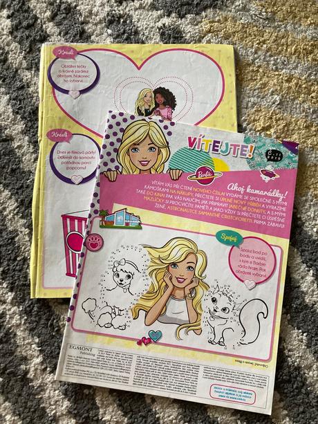 Barbie časopisy a plagáty, 