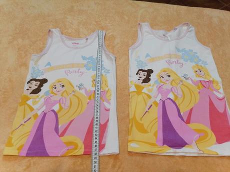 Dievčenské tielka, 2 ks, disney,122