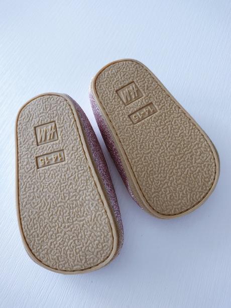 Trblietavé balerínky veľ.14/15, h&m,<17