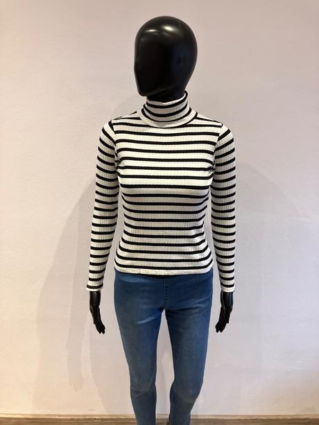 Dievčenský pásikavý rolák zara (152), zara,152