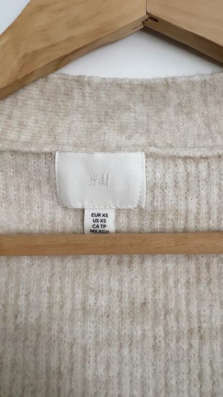 Kardigán hm, h&m,xs