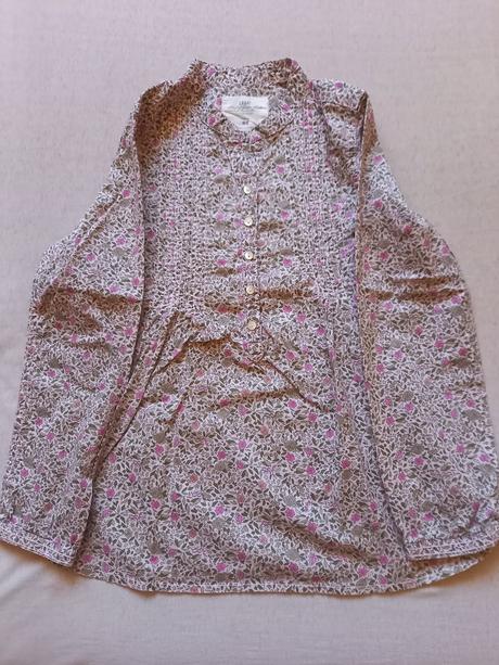 2 košele s dl. ruk., h&m,140