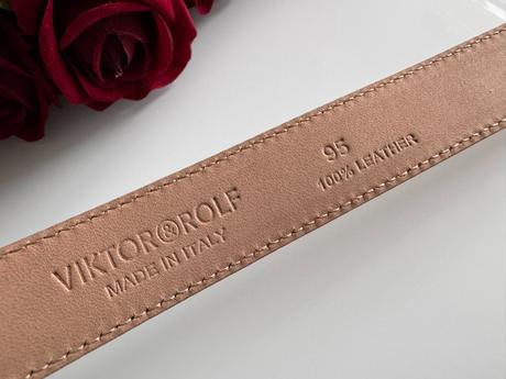 Viktor&rolf - kožený opasok, 