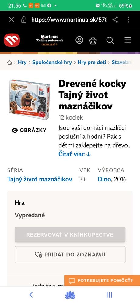 Drevené kocky tajný život maznačikov, 