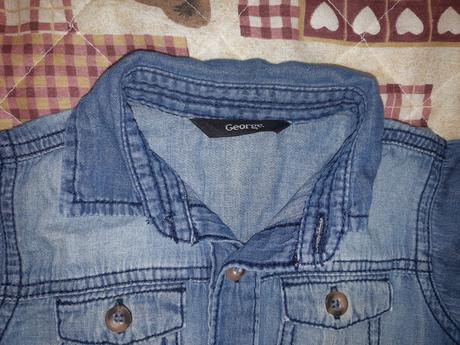 Riflová košeľa, george,80