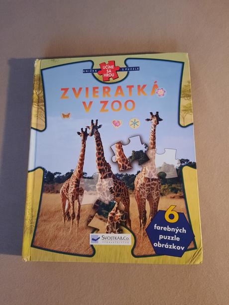 Knižka s puzzle,