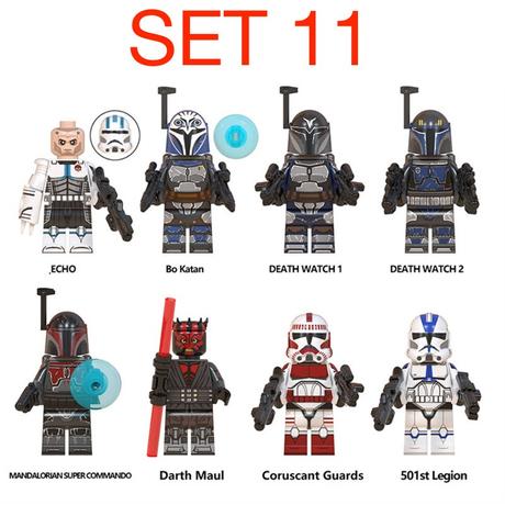 Rôzne figúrky star wars 1 (8ks),