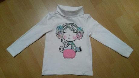 Elastický rolák s dievčatkom, palomino,104