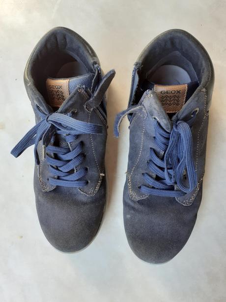 Topanky jesen/zima kozene, geox,37