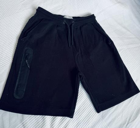 Pohodlné bavlnené šortky s vreckom na zips, zara,164