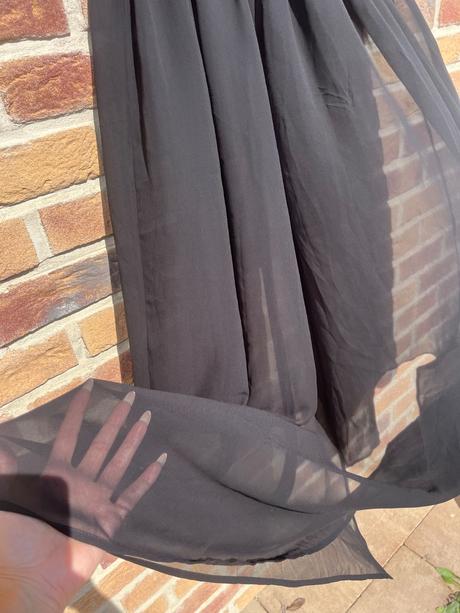 Dlhá priehľadná sukňa forever 21, m