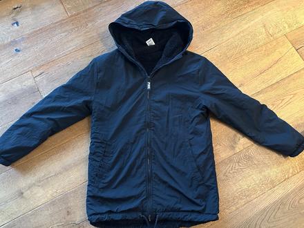 Dlhá bunda zateplená kožušinou pink, victoria's secret,xs