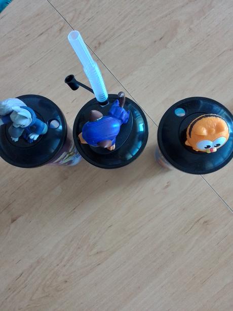 Filmové poháre detské 3ks, 